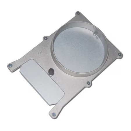 American Blower Supply Bgf10 Blast Gate, Cast Aluminum Body, Galvanized Steel