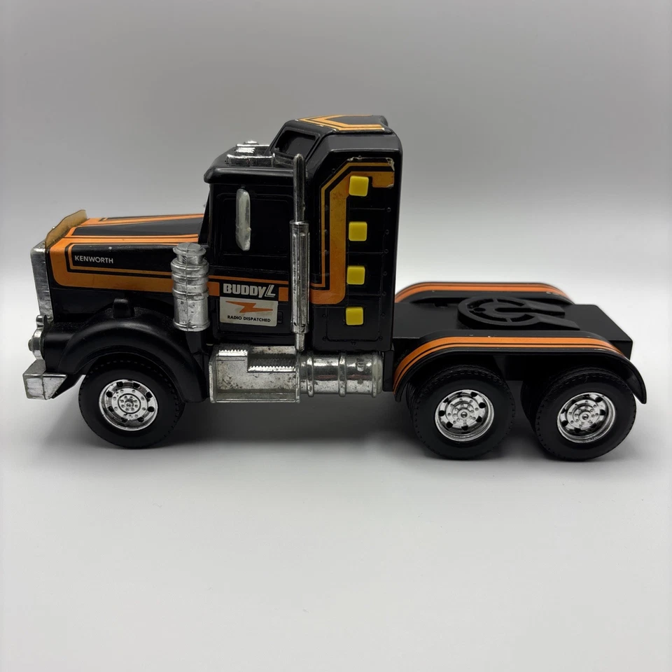 Camión retro Buddy L Kenworth Hauler 1993 de colección ✅ con luces y sonido camiones de juguete Foto 3 de 4