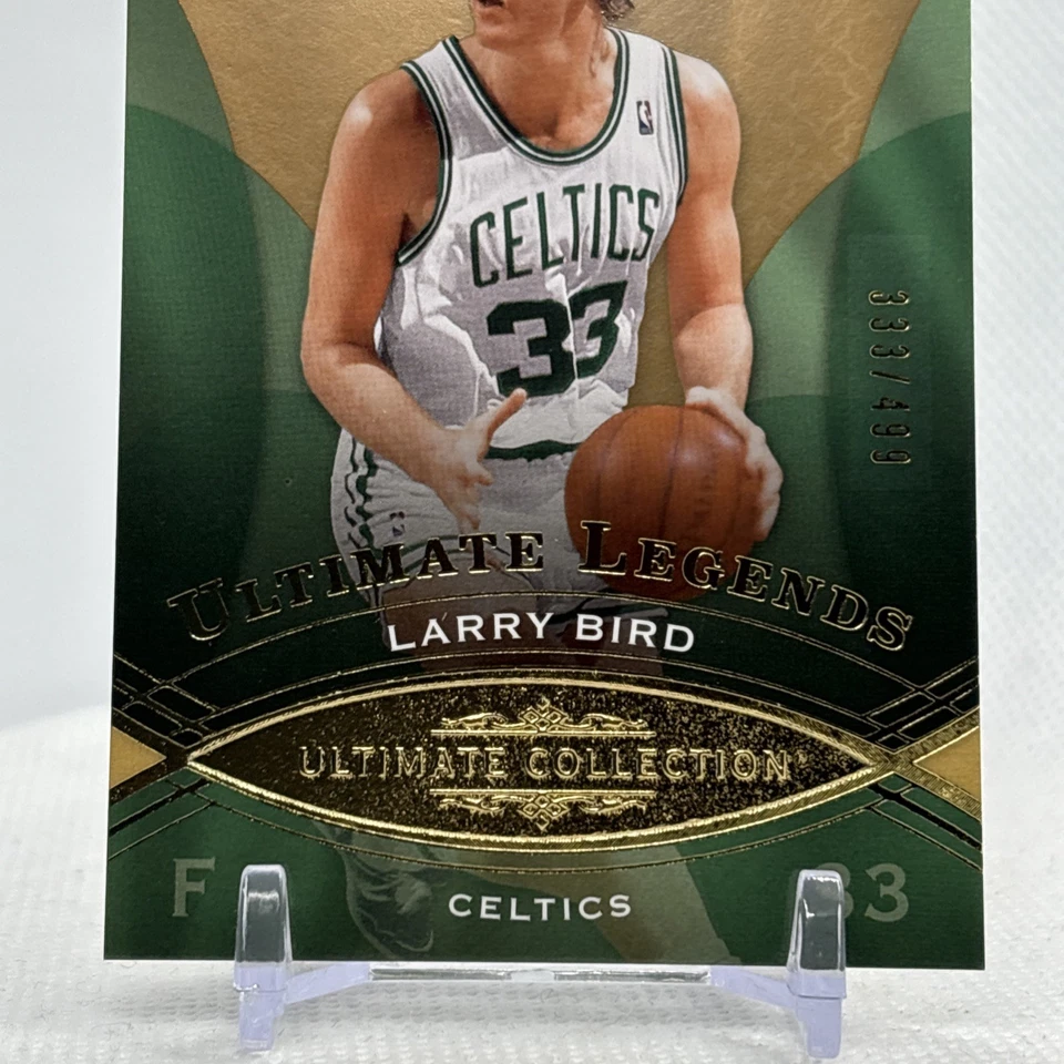 2008-09 Ultimate Collection Ultimate Legends /499 Larry Bird #102 HOF - Image 3 of 4