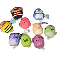 Squishmallows Mixed Lot Of 9 Mini Plush Lot Prize Loot Box Basket Fillers