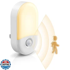 L LOHAS LED Motion Sensor Night Light, 2Pack, Motion Activated Night Light, N