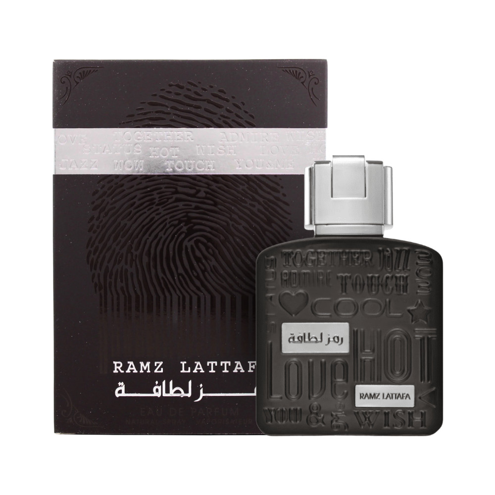 Ramz Lattafa Silver by Lattafa perfume for unisex EDP 3&period;3 &sol; 3&period;4 oz New in Box