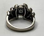 DP19 Vintage VM Sterling Silver Turquoise Ring Size 5 Southwestern  — photo 5