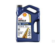 Shell Rotella T6 Full Synthetic 5W-40 Diesel Engine Oil, 1 Gallon 2 pack 23.50 per gallon
