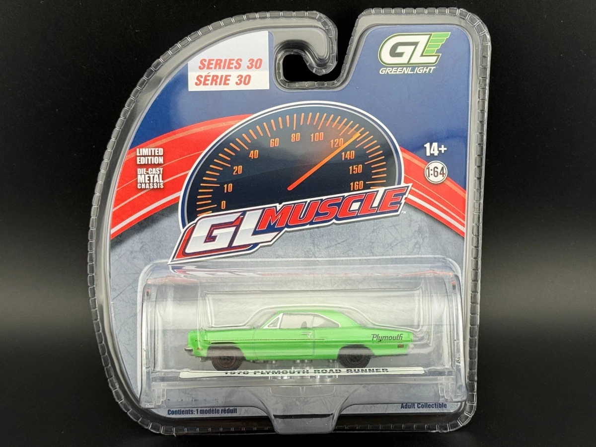 Greenlight 1970 Plymouth Road Runner Green 13370 1/64 | eBay
