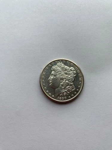 1890-S  Morgan Silver Dollar, BU beautiful coin