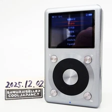 FiiO X3 2ND Generation Digital Audio Music Player Silver from Japan USED
