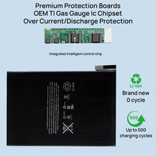 A1546 Battery Compatible Ipad Mini 4 A1538 A1550 3.82V 19.32Whr 5124Mah Tool