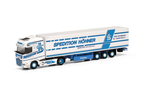 Herpa 318167 Daf Xg+ Koffer-Sattelzug Spedition HöHner 1:87 Neu + Ovp-image