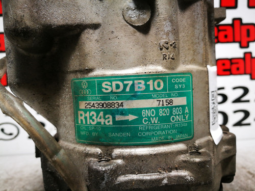 6N0820803A Klimakompressor  SKODA FELICIA (6U) 1.6 SW 5p/b/1598cc