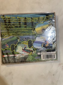 SEALED Sega Bass Fishing (Sega Dreamcast, 1999 DC) With Fishing Controller