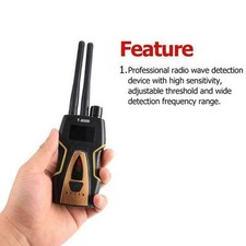 Portable Detector Pro RF Bug Frequency Scanner Sweeper GPS GSM Tracker Finder A