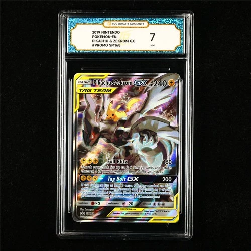TQG 7 NM 2019 Pokemon ENG Pikachu&Zekrom GX SM168 Promo