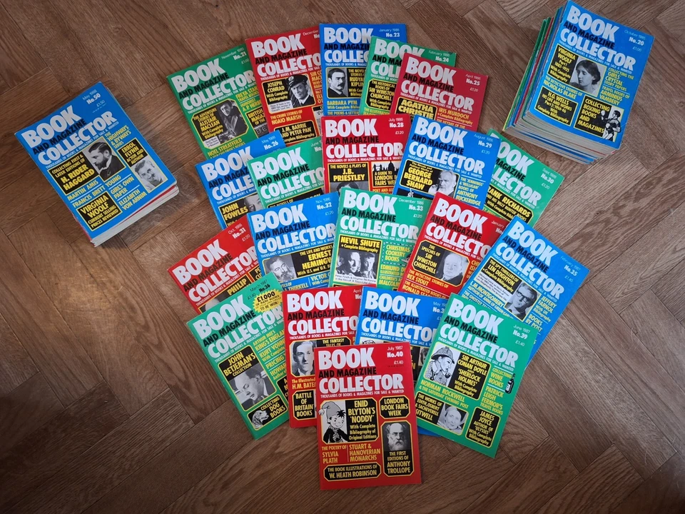 Book and Magazine Collector Issues 1 to 50 Complete March 1984 - May 1988 - Image 3 of 4