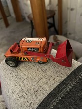Old Vintage Friction Powered Tractor Toy from Japan 1950 