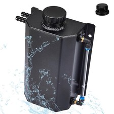 Universal Coolant Overflow Tank,Aluminum Radiator Overflow Tank,Coolant Reser...