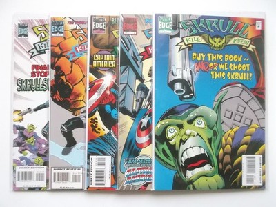 SKRULL KILL KREW Heft 1 2 3 4 5 komplett US Marvel 1995