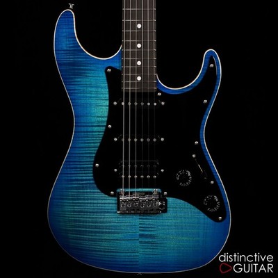 SUHR STANDARD CUSTOM - AQUA BLUE BURST | eBay