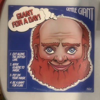 Gentle Giant, LP, VG+, Giant For A Day, SW-11813