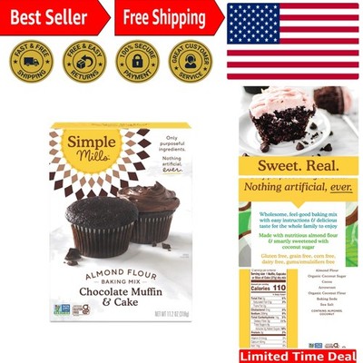 All-Natural Gluten-Free Chocolate Muffin Mix - 10.4oz Pack for Healthy Baking