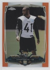 2014 Topps Chrome Retail Orange Refractor Aaron Colvin #201 0b5