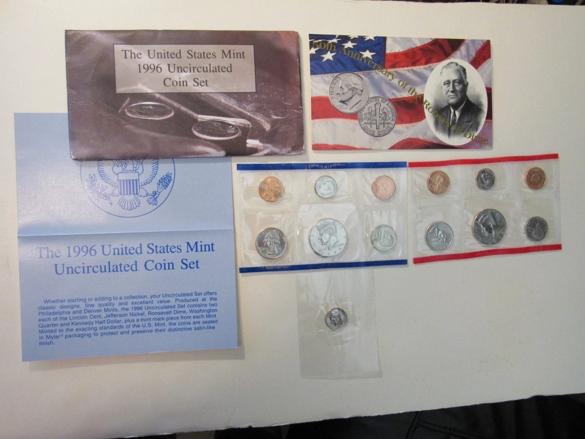 1996 US Coin Mint Sets for sale | eBay