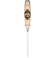 KIRSCHEN Stechbeitel Wei&szlig;buchenheft 4 mm Ulmer-Form Stemmeisen Beitel 1001004