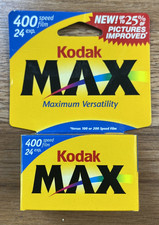 Kodak Max Versatility 35mm Color Film - 24 Exp. ISO 400/27  Expired 02/2003 New