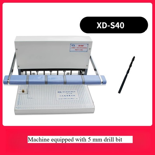 Three-hole Punching and Binding Machine Electric Modern Punching Machine - Bild 9 von 9