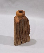 Natural Edge Wooden Bud Vase Lathe Turned Rustic Decor