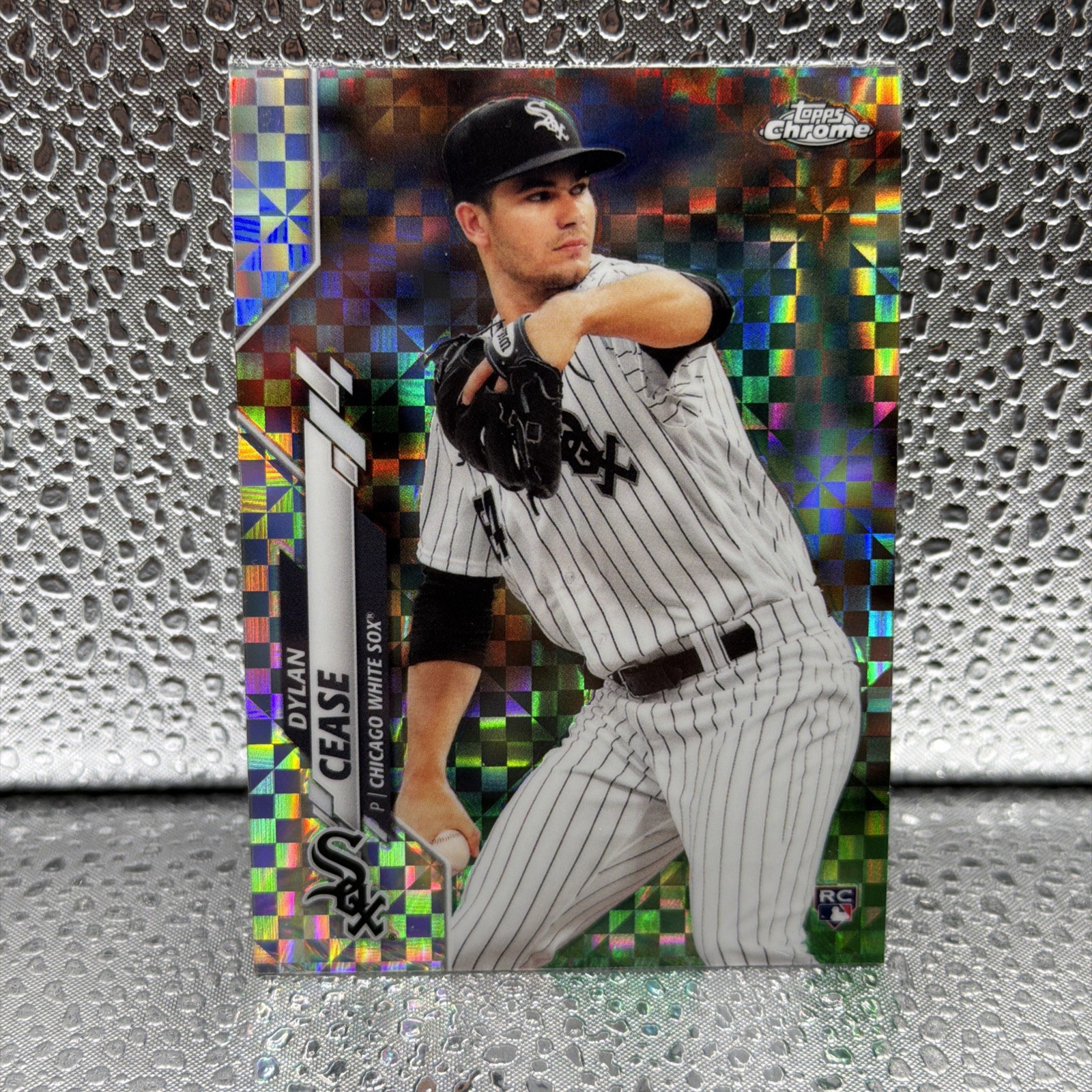 2020 Topps Chrome - Dylan Cease #43 X-Fractor (RC)