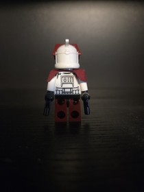 LEGO Star Wars Minifigure SW0377 Clone Arc Trooper Hammer Rancor Set 9488