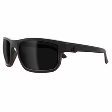 Edge Eyewear Zdf116vs Defiance, Safety Glasses, Anti-Fog, Smoke Lens, Black