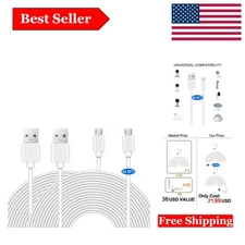 42.5FT Power Extension Cable for Home Security Cameras