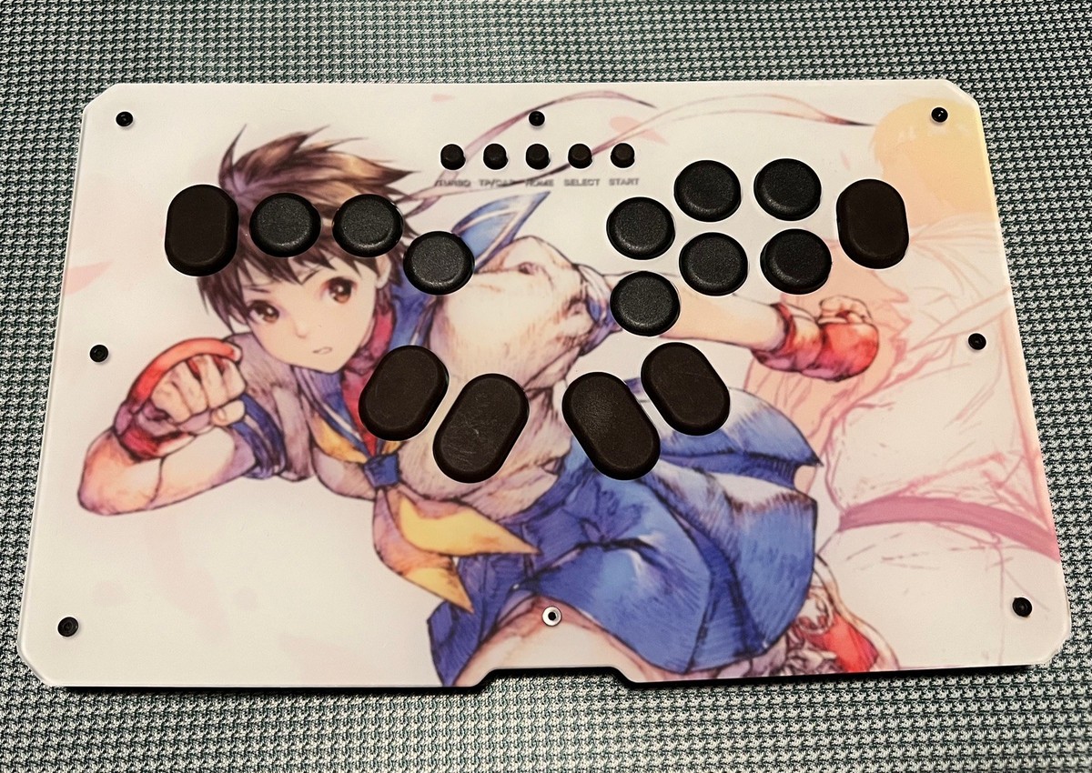 Atomic workshop hitbox controller SF Sakura custom theme