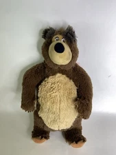 Masha And The Bear Animaccord Simba Toys Stuffed Plush Character Toy Large 16in