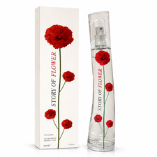 Women's Fine Perfumery Story of Flower 50ml EDP Spray *NEW*