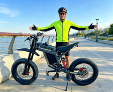 20" Fat Tire Electric Bike 1500W 60V 30Ah Adult Mountain eBike Hydraulic Brakes