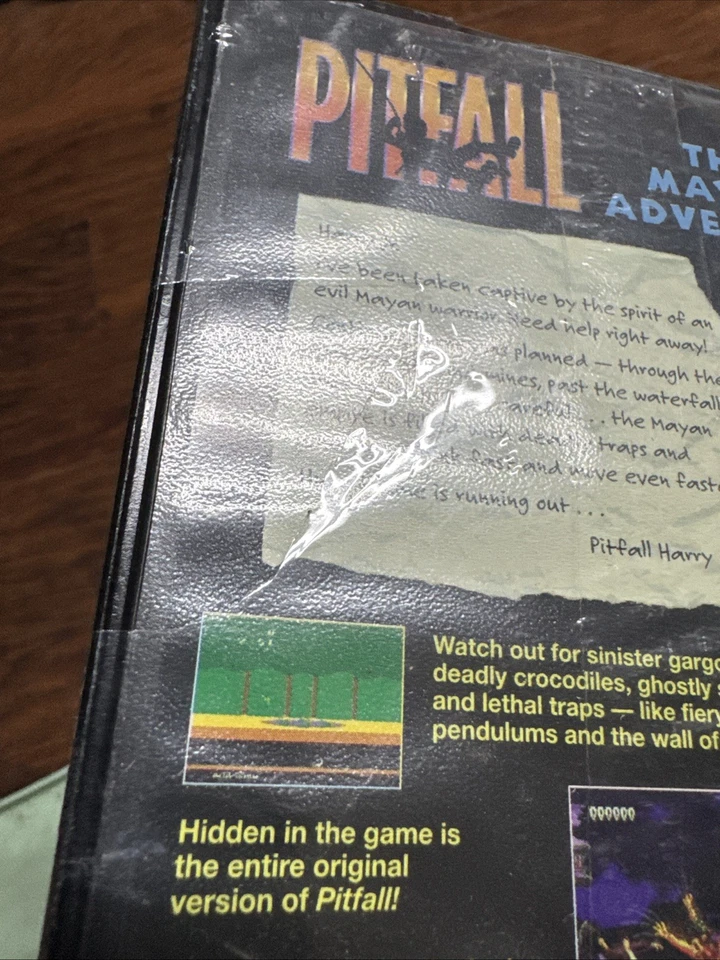 Pitfall: The Mayan Adventure Sega Genesis Factory Sealed! Read Description - Image 4 of 4