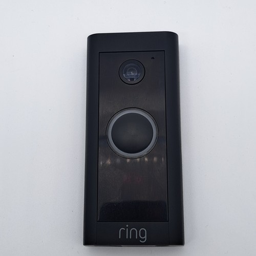 Ring Wired Video Doorbell 2021 Model Black Smart Home Security Camera