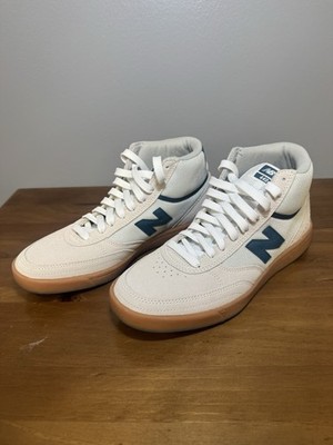 New Balance Numeric NM440HZA White High Top Skateboarding Shoes with Gum Sole
