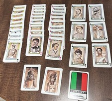 Vintage 1977 Black Heritage Playing Cards Complete Deck Civil Rights Made In USA