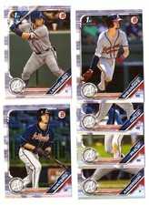 2019 Bowman Draft - ATLANTA BRAVES Team Set 