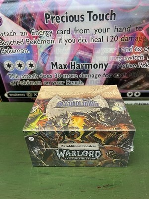 Factory Sealed Warlord: Saga of the Storm TCG Into the Accordlands Booster Box