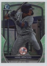 2023 Bowman Draft Chrome Lunar Glow Refractor Hans Montero #BDC-12 5h0
