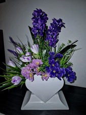 Blumengesteck Kunstblumen Tischgesteck künstlich Tischdeko Kunstgesteck Gesteck