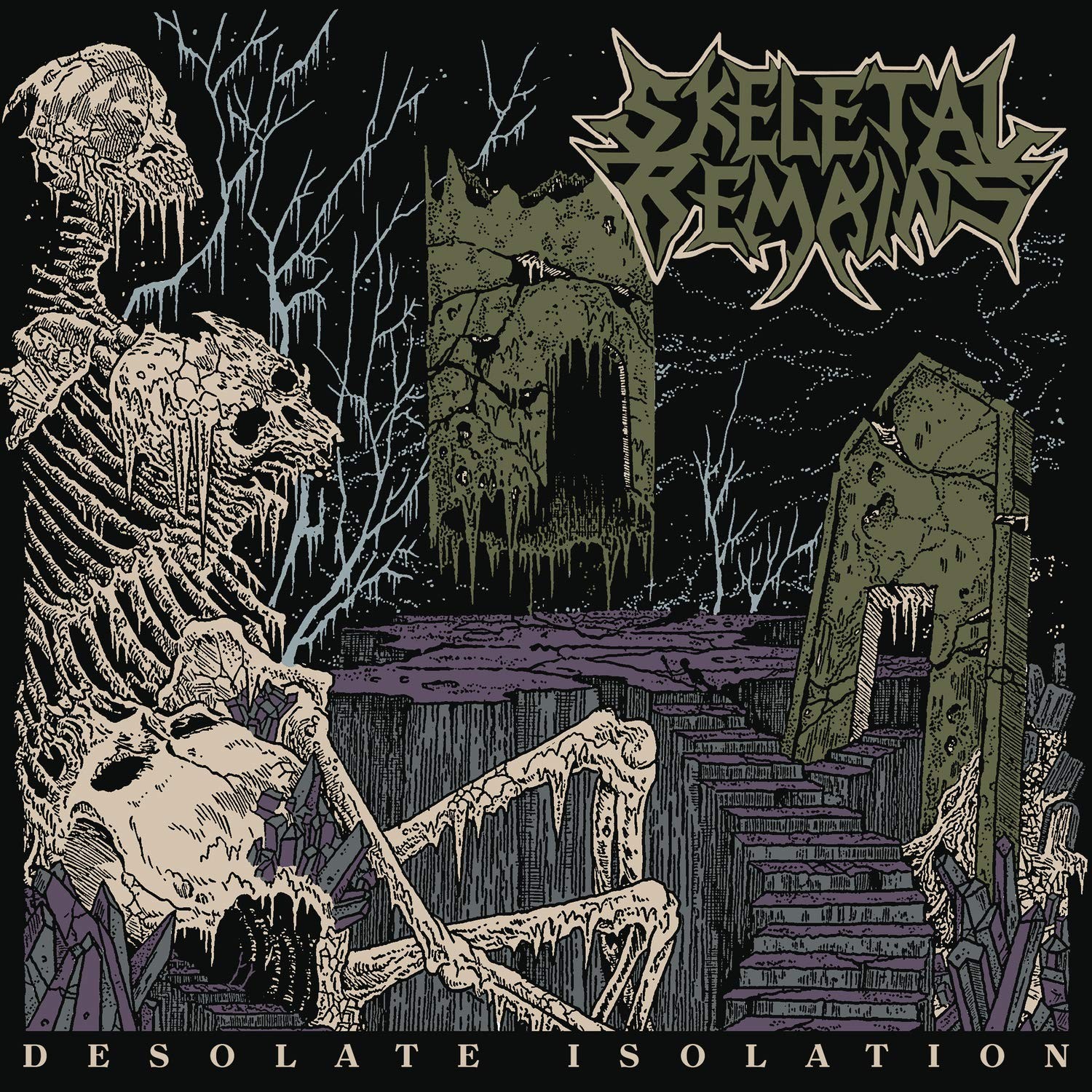 Skeletal Remains Desolate Isolation LP Vinyl NEW