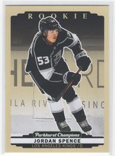 2022-23 Parkhurst Champions Jordan Spence Rookie Los Angeles Kings #296