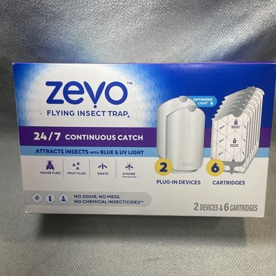 Zevo MAX Bug Catcher for Indoor Use-Flying Insect Trap for Flies Gnats & more