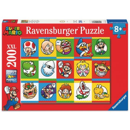 Ravensburger RVB12004347 Puzzle da 200 Pezzi - Super Mario XXL